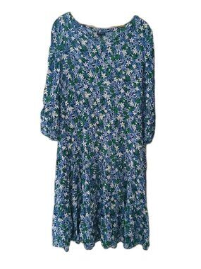 Talbots Floral Midi Dress
